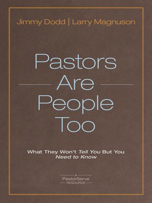 cover image of Pastors Are People Too